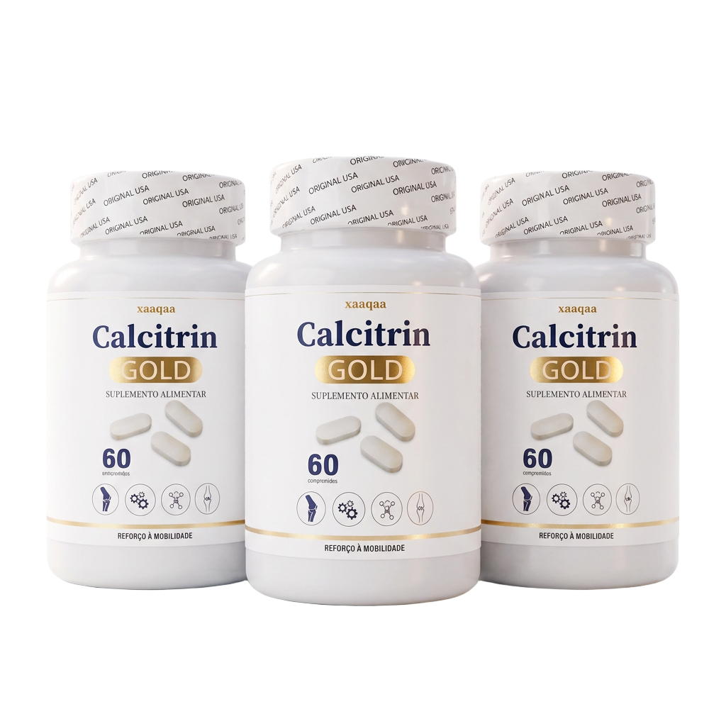 Tres potes de Calcitrin Gold, máximo ahorro familiar